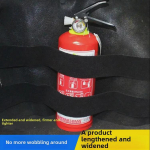 Universaalsed takjakinnitusega auto pakiruumi tulekustuti rihmad - 2 pikka, 2 l&uuml;hikest