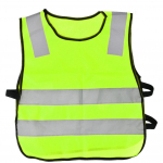 Suure n&auml;htavusega laste laste helkurvest liiklusohutuse vest &ouml;ine k&otilde;ndimine(Fluorestseeruv roheline)