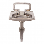 Paadi nukk-riiv, s&uuml;vistatav, p&otilde;randapandlaga luugiriiv, 316 roostevabast terasest, 67x79mm, t&otilde;stek&auml;epidemega lukustatav