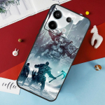 God of War &uuml;mbris Xiaomi Redmi 12 13C 12C 10C 9C jaoks Redmi Note 13 9 10 11 12 Pro 9S 10S 11S 12S kate Redmi Note 10 Pro
