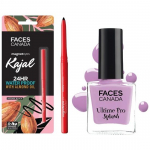 Facescanada Magnet Liquid Eyes Kajal, veekindel, 24h Long Stay & Vit E rikastatud, One Stroke Smooth Glide, must 0,35G, Viola 41, 8 ml
