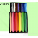 6/12/24/36 V&auml;rvid ei m&auml;&auml;rdu k&auml;si Plastikust v&auml;rvipliiats Kustutavad maalimisvahendid Kolmnurksed laste vahapliiats Graffiti &otilde;lipulk 24 Colors