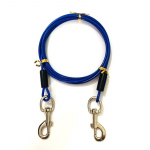 Kahepealine raudketiga koerte treeningrihm 3m sinine