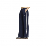 Adidas Originals SS25 Triibulised Pehmed Mugavad Nahas&otilde;bralikud Mitmek&uuml;lgsed Kootud Spordip&uuml;ksid Naistele Alaosad Tume-Sinine KB8948 XL