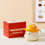 Loov Armas Seenekruus Suure Mahutavusega Kruus Kaanega K&otilde;rge V&auml;&auml;rtusega Keraamiline Kruus Suveniirkingitus T&uuml;drukutele 301-400ml