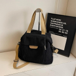 Uus s&uuml;gis- ja talvine naiste kordkanga kott Lihtne &otilde;lakott Karbikujuline crossbody k&auml;ekott