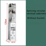 Kolmnurkne vannitoariiul Suure mahutavusega vannitoariiul Kitsa &otilde;mblusega WC-riiul Ruumi s&auml;&auml;stmine Nurgahoidla k&ouml;&ouml;giriiulid