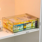 Suure mahutavusega l&auml;bipaistev ravimikarp Virnastatav l&auml;bipaistev pillikarbi hoiukapp Akr&uuml;&uuml;lhoidik Tolmukindel ravimikarp roheline