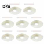 4/8 tk voodipesuhoidja lukustusribaga, vastupidav voodipesu nurgakinnitus, hoiab linad tihedalt, k&otilde;ik madratsi suurused, paigaldatud linade kinnitusklambrid 4pcs valge