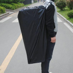 95 * 58 cm jalutusk&auml;ru reisikott lennuki beebiistmele Suure m&otilde;&otilde;tmetega hoiukott Kokkupandav toolikott Kaasaskantav &otilde;uekott must