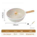 Neoflam Keraamilise mittekleepuva kattega praepann ja piimapott gaasi- ja induktsioonpliidile