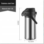 Kompaktne roostevabast terasest presst&uuml;&uuml;pi termos integreeritud &otilde;hur&otilde;huga Stainless Steel Integrated Air Pressure Pot