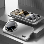 Metallist kaamera objektiivi kaitse n&auml;htamatu statiiviga &uuml;mbris VIVO X200 Ultra X200S X100 Pro X100S X100Ultra matt p&otilde;rutuskindel tagakaas Vivo x200 ultra