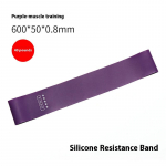Silikoonist joogitekid, jooga elastikpaelad, spordi- ja treeningu takistuspael, tuharalihaste treening 1pc