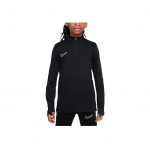Nike Academy Dri-Fit Kiiresti kuivav Hingav Pullover Pikkade varrukatega Laste Topp Must Valge HJ3721-010 S