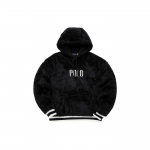 Polo Ralph Lauren Fw232 Triibuline Kirjaprindiga Kapuutsiga Slim Fit Pikkade Varrukatega Dressipluus Meeste dressipluus Must 710920251-002 XL