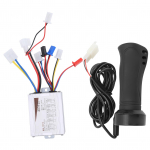 24V 500W harjadega kiiruse kontroller pika juhtmega gaasihoovaga elektrijalgratta, t&otilde;ukeratta, kolmerattalise jaoks