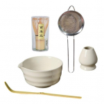 5 tk Jaapani Matcha teekomplekt Tila Matcha kauss Bambusest vispel ja hoidik S&otilde;el Lusikas K&auml;sit&ouml;&ouml;line Matcha valmistamise komplekt