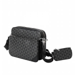 Moodne kolmeosaline tr&uuml;kitud meeste kott Korea versioon Uus Lihtsalt kantav Retro Crossbody Postiljoni v&auml;ike ruudukujuline kott &Otilde;lakott Trendikas