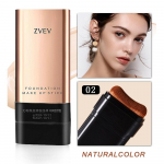 T&auml;ielikult kaetud Eraser Foundation Stick, Velvet Moist Light Concealer Vedel jumestuskreem Kauakestev veatu meik N&auml;o Ilu jumestuskosmeetika looduslik