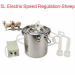 3L/5L l&uuml;psimasin, automaatne elektriline ja pulseeriv l&uuml;psimasin lehmadele, kitsedele lammastele, vaakumpump roostevabast terasest l&uuml;psikopp