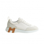 (w) Hermes Bouncing Tossud Graafilise V&otilde;rgu, Suede'i, Kitse Nahast ja Blanc 36.5W