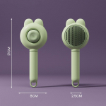 Multifunktsionaalne Eemaldab Aluskarva Koera Kassi Hari Masseerib Sasipundardega Juukseid Hari Lemmiklooma Karvakamm Isepuhastuv Lemmiklooma Hooldushari as the picture