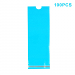 100 tk &uuml;hekordselt kasutatav Pmu t&auml;toveeringu klambriga juhe varrukad voolukonksu n&ouml;&ouml;r koti kaane kassett Tattoo masina pliiats Pmu relva tarvikud sinine