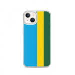 Coque iPhone 13 - Drapeau du Rwanda - Silikoonist supp - Kaitse&scaron;okkaadid - Disain - Mixte