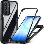 Coque de Protection - BOOLING - Samsung Galaxy A17 5G/4G - Rigide Bordure Renforc&eacute;e Int&eacute;grale - Noir