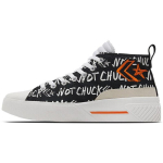 Converse Not A Chuck Mugavad keskmise k&otilde;rgusega l&otilde;uendkingad Unisex Must & Valge 35.5 white