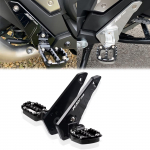 FOR X-ADV750 XADV750 xadv750 2025 Tarvikud Mootorratas, CNC Alumiinium Eesmised Jalatoed, Kokkupandavad, Tagumised Jalatoed, must
