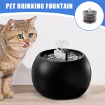 Kassiveeallikas Kassijoomiseallikas Laetav Automaatne Dosaator Anduriga Filtreeritud Joogikauss 3D Disain Kodu Kutsika jaoks must