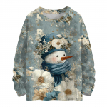 Naiste vabaaja pikkade varrukatega villane j&otilde;ulupusa s&uuml;gisene puhkuse pikkade varrukatega pullover XL taevasinine v&auml;rv