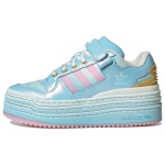 Disney x adidas Triple Platforum Low Uinuv kaun Naiste tossud Sinine Roosa Tooni Kuldne Metallik GZ7005 38