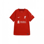Nike 2022-23 Hooaeg Liverpooli Kodustaadioni Prindiga L&uuml;hikeste Varrukatega Jalgpallis&auml;rk Meeste Toppid S&uuml;gavpunane DM1843-609 S