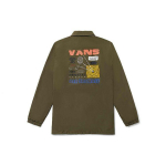 Vans L&otilde;busa mustriga logoga spordikraega jakk, unisex jakid, s&otilde;jav&auml;eroheline VN0A5H8RKCZ S