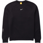 Nike X Nocta Fliis Cs Crew Logo Mugav Pehme Pikkade Varrukate Dressipluus Meeste dressipluus Must FN8160-010 XL