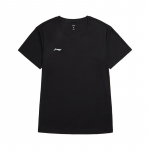 Li Ning Spordielustiili Seeria &Uuml;hev&auml;rviline &Uuml;mara Kaelusega Mugav Mitmek&uuml;lgne Hingav L&uuml;hikeste Varrukatega T-s&auml;rk Meeste T-s&auml;rgid Must ATSU873-1 4XL