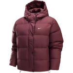 Nike Therma-Fit Spordir&otilde;ivad Metro Lai L&otilde;ige Kapuutsiga Soe Puhverjakk Naistele &Uuml;ler&otilde;ivad Punakaspruun FZ5929-218 XL