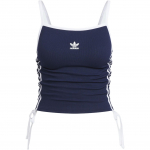 Adidas Originals T&otilde;mblukuga Polsterdatud Tanktop Klassikaline Kitsa L&otilde;ikega Triibuline Mugav Spordivest Naiste Topid KE3887 S