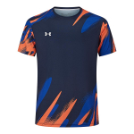 Under Armour V&auml;rviline Spordijooks Treening Vabaaja L&uuml;hikeste Varrukatega T-s&auml;rk Unisex Topid Merev&auml;esinine 25500515-409