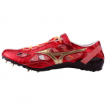Mizuno Chrono Inx 9 Sp Professionaalsed libisemisvastased kulumiskindlad madalad sprindijooksujalatsid Unisex toss Punane Kuldne Must U1GR213052 40.5