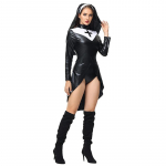 Uus Halloweeni Risti nunn cosplay kost&uuml;&uuml;m seksikas med&otilde;de lavaesituse kost&uuml;&uuml;m S
