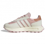 Adidas Originals Retropy E5 Suede Mood Retro Libisemiskindel Vastupidav Madala s&auml;&auml;rega Elustiil Vabaaja Jalan&otilde;ud Naiste toss Valge Roosa JH7202 40⅔