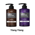 [KUNDAL] Mesi ja makadaamia &scaron;ampoon 500ml + Palsam 500ml Komplekt (4 l&otilde;hnavalikut) Ylang Ylang