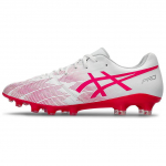 Asics Gel L&uuml;hikeste Tappidega P&otilde;rutuskindlad Vastupidavad Jalgpallikingad Meeste Jalgpallikingad Roosa Valge 1101A067100 40.5