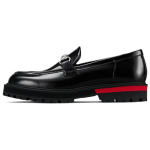Onitsuka Tiger The Onitsuka Bit Loafer Mugavad Loaferid Naiste Loaferid Must Punane 1182A529-001 35.5
