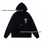 AMI ANCIENT Unisex Tikitud S&uuml;damega Frotee Kapuutsiga Jakk - Mitmek&uuml;lgne L&otilde;tspakiline Pullover Jakk S&uuml;giseks/Talveks Extra Large
