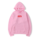 Meeste ja naiste wild br&auml;ndi kapuutsiga dressipluusid hip-hop streetwear rulatamise Harajuku dressipluusid kirjadega kampsunid L pink